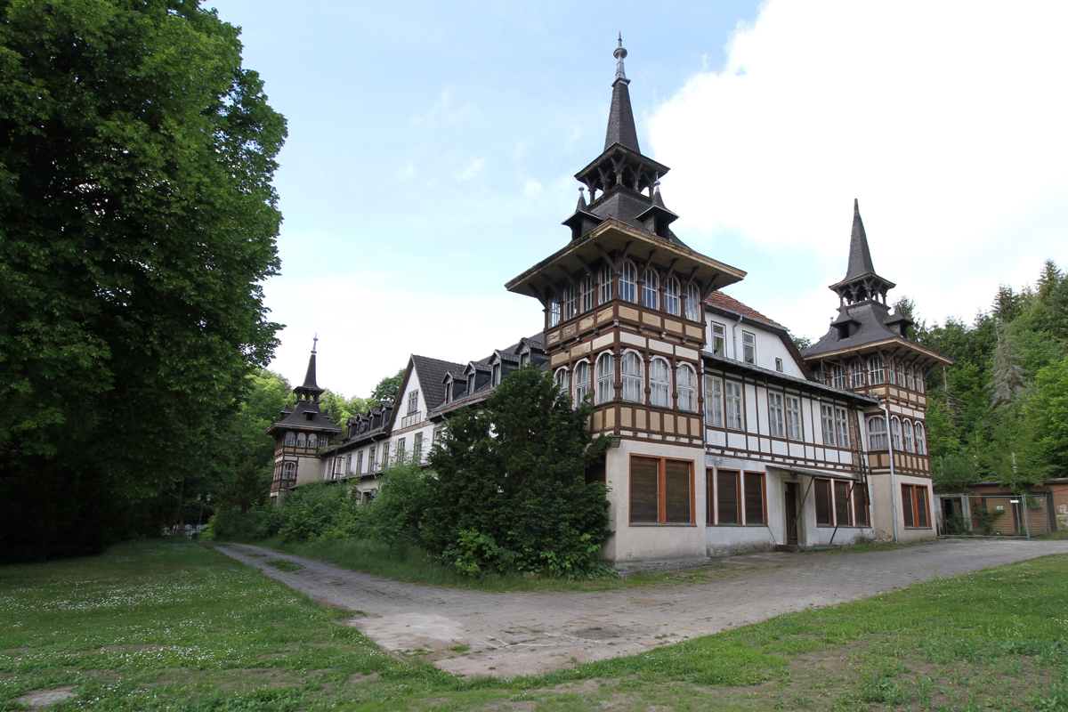 Altes Logierhaus in Alexisbad