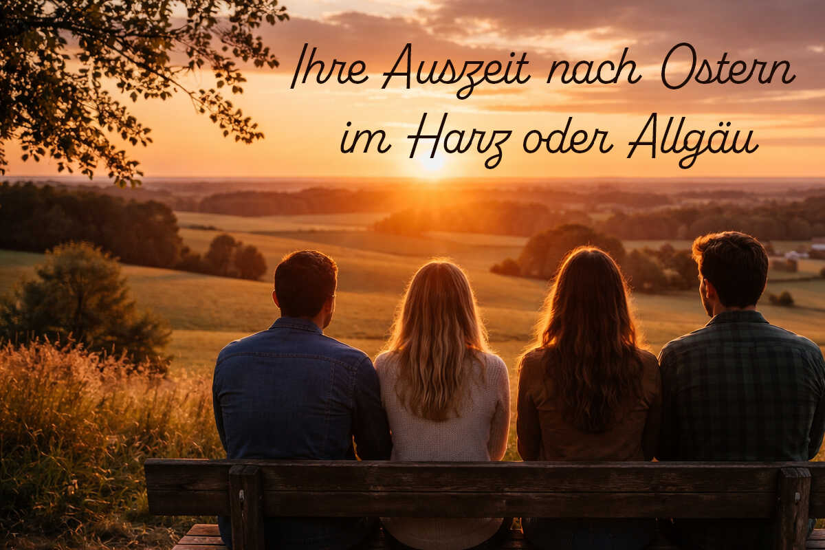 Ihre Auszeit nach Ostern im Harz oder Allg&auml;u