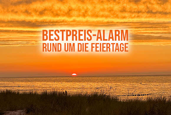BESTPREIS-Alarm rund um die Feiertage