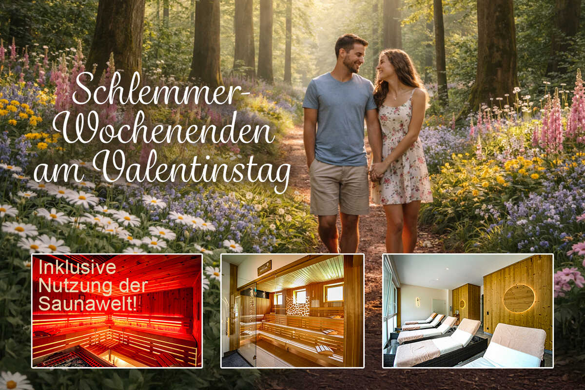 Schlemmer-Wochenende zum Valentinstag
