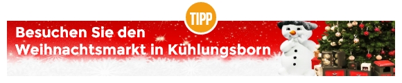 TIPP: Besuchen Sie den Weihnachtsmarkt in Kühlungsborn!